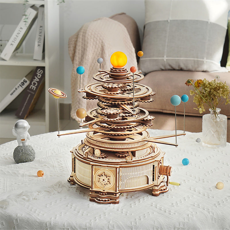 CraftAura Mechanical Orrery ST001 3D Wooden Puzzle