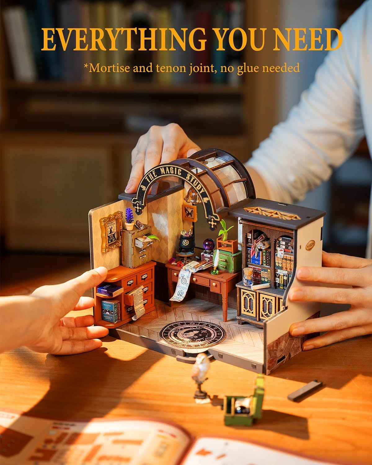 CraftAura The Magic Study DIY Miniature House DG166