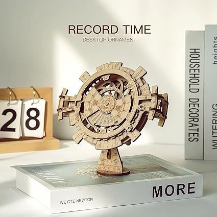 CraftAura Perpetual Calendar 3D Wooden Puzzle LK201