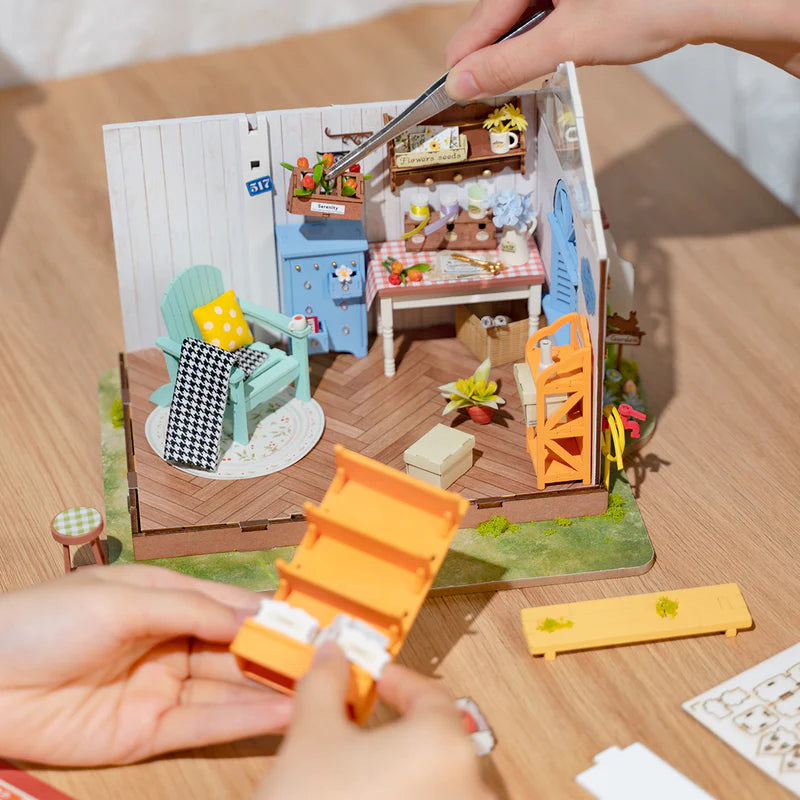 CraftAura Dreamy Garden House DIY Miniature House Kit DG163
