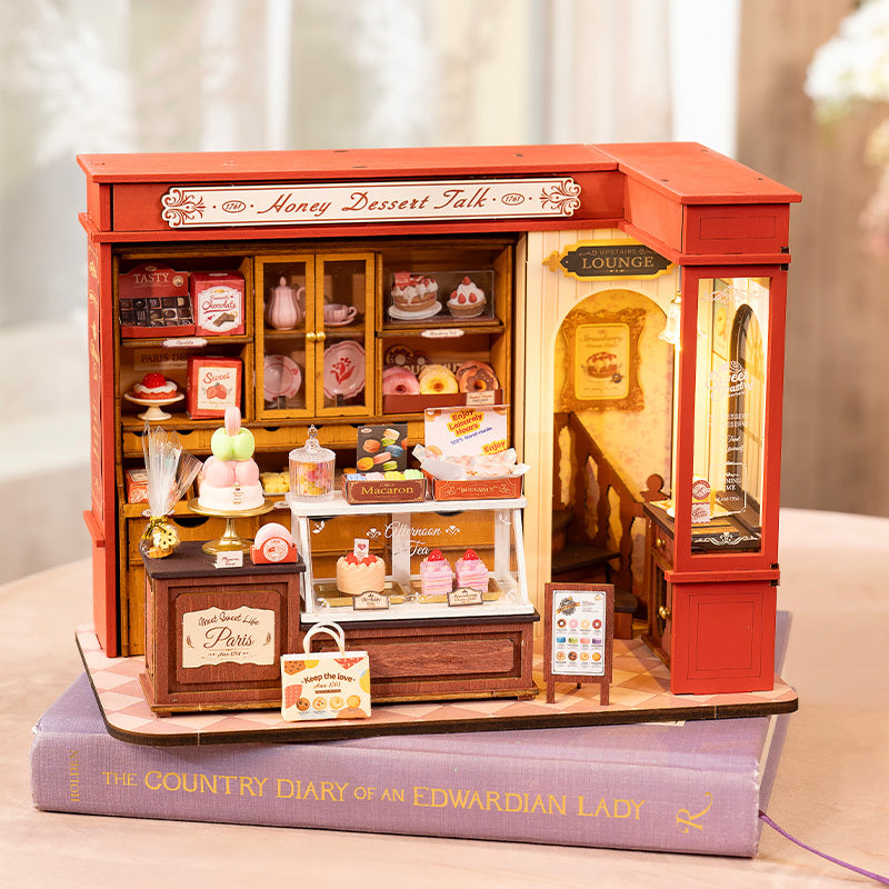 CraftAura Honey Dessert Talk DIY Miniature House DG168
