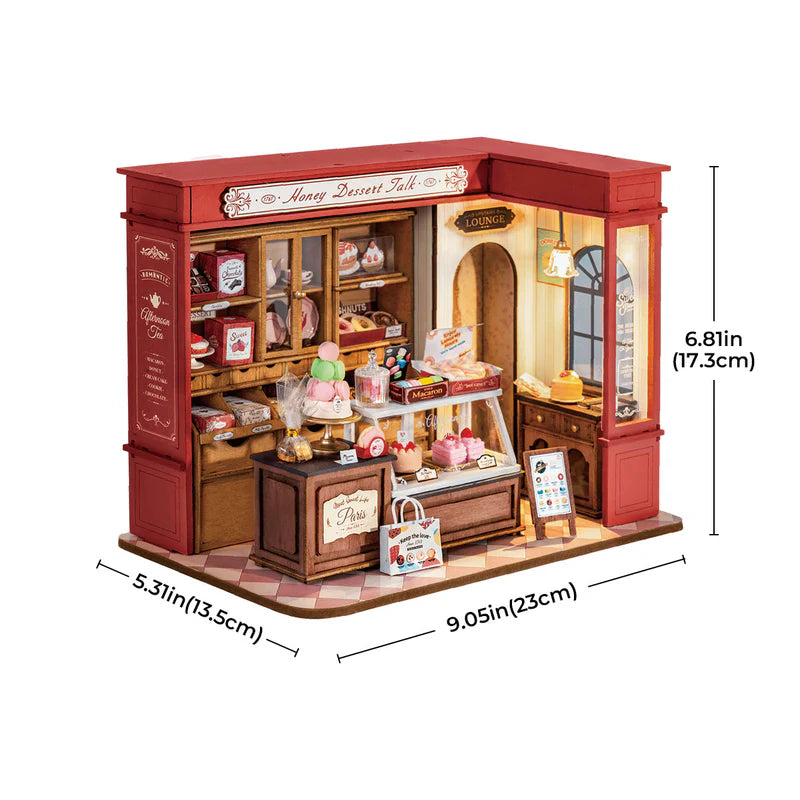 CraftAura Honey Dessert Talk DIY Miniature House DG168