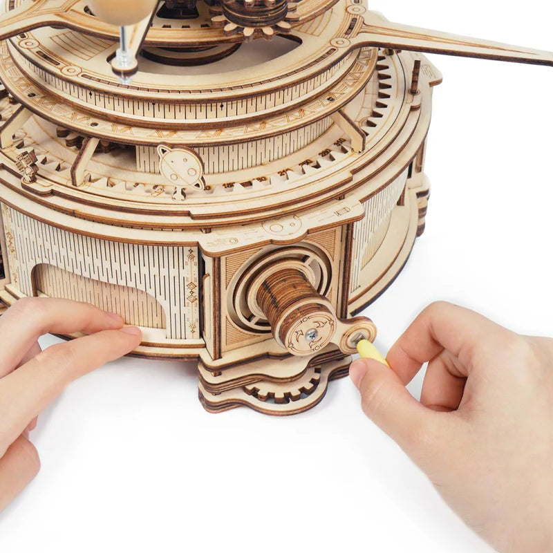 CraftAura Mechanical Orrery ST001 3D Wooden Puzzle
