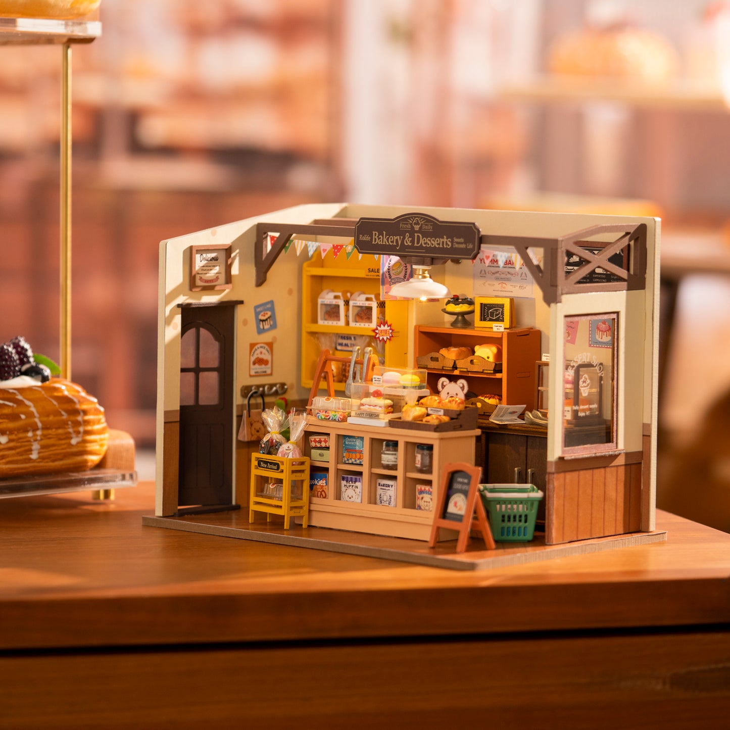 CraftAura Becka's Baking House DIY Miniature House Kit DG161