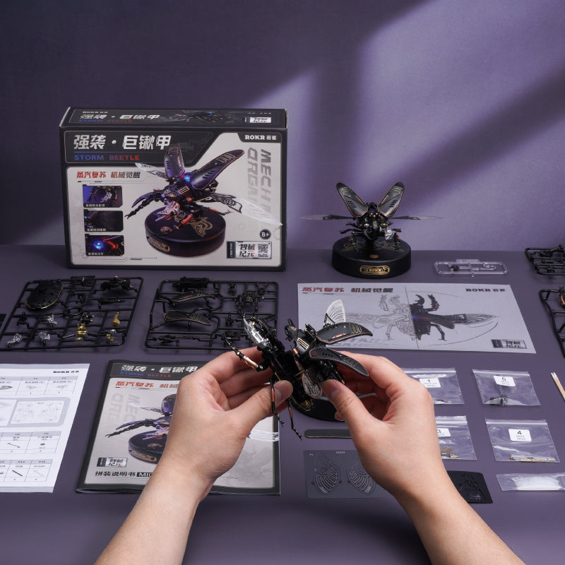 CraftAura Storm Beetle Model DIY 3D Puzzle MI03