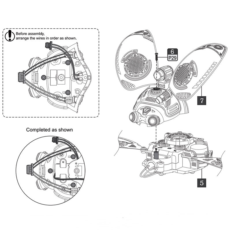 CraftAura Scout Beetle Model DIY 3D Puzzle MI02