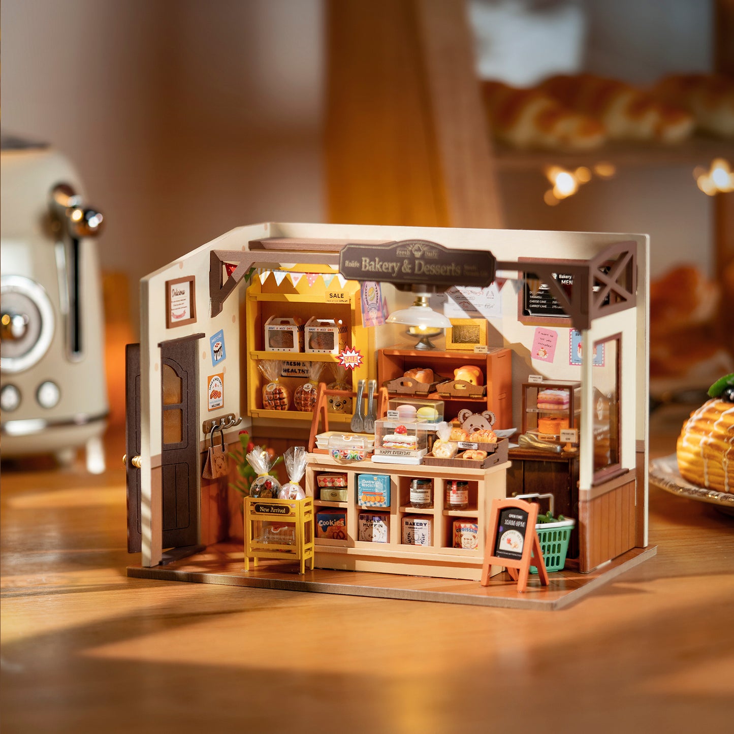 CraftAura Becka's Baking House DIY Miniature House Kit DG161