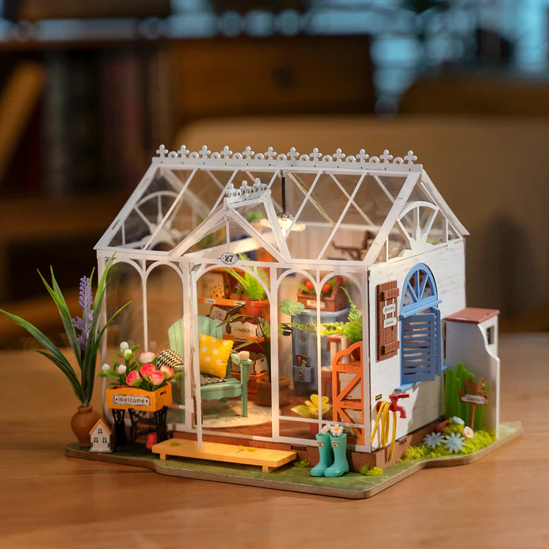 CraftAura Dreamy Garden House DIY Miniature House Kit DG163