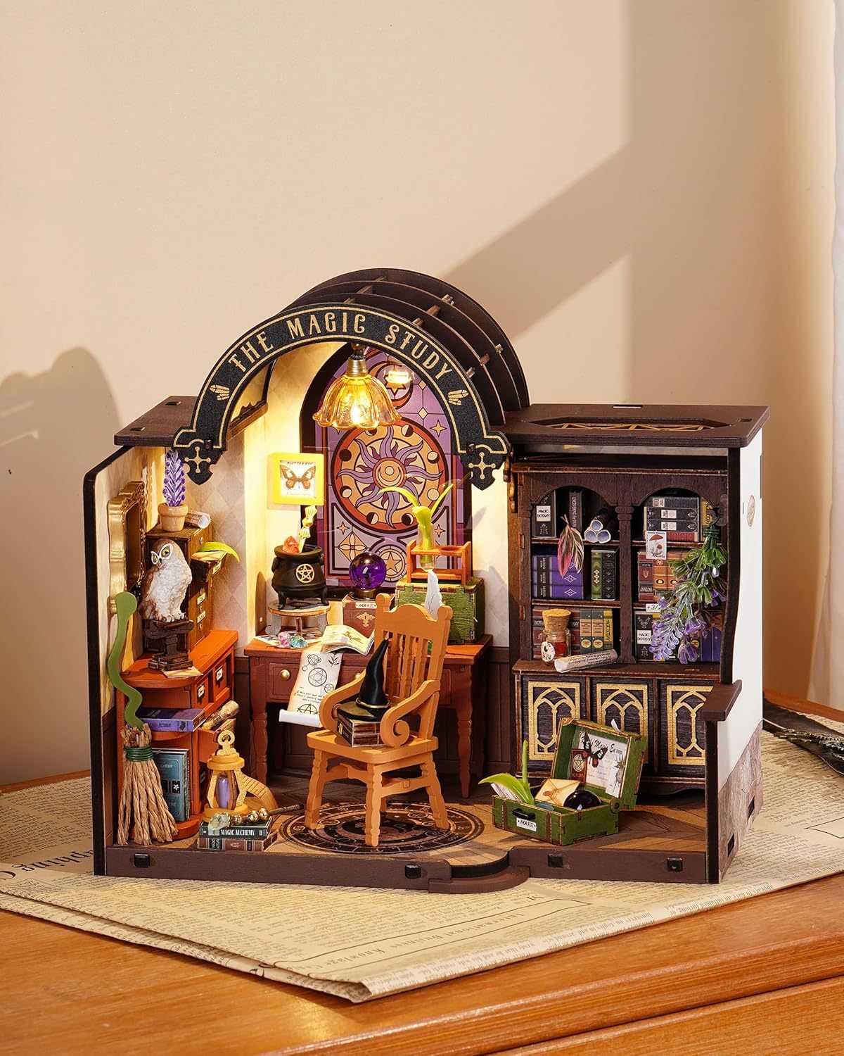 CraftAura The Magic Study DIY Miniature House DG166