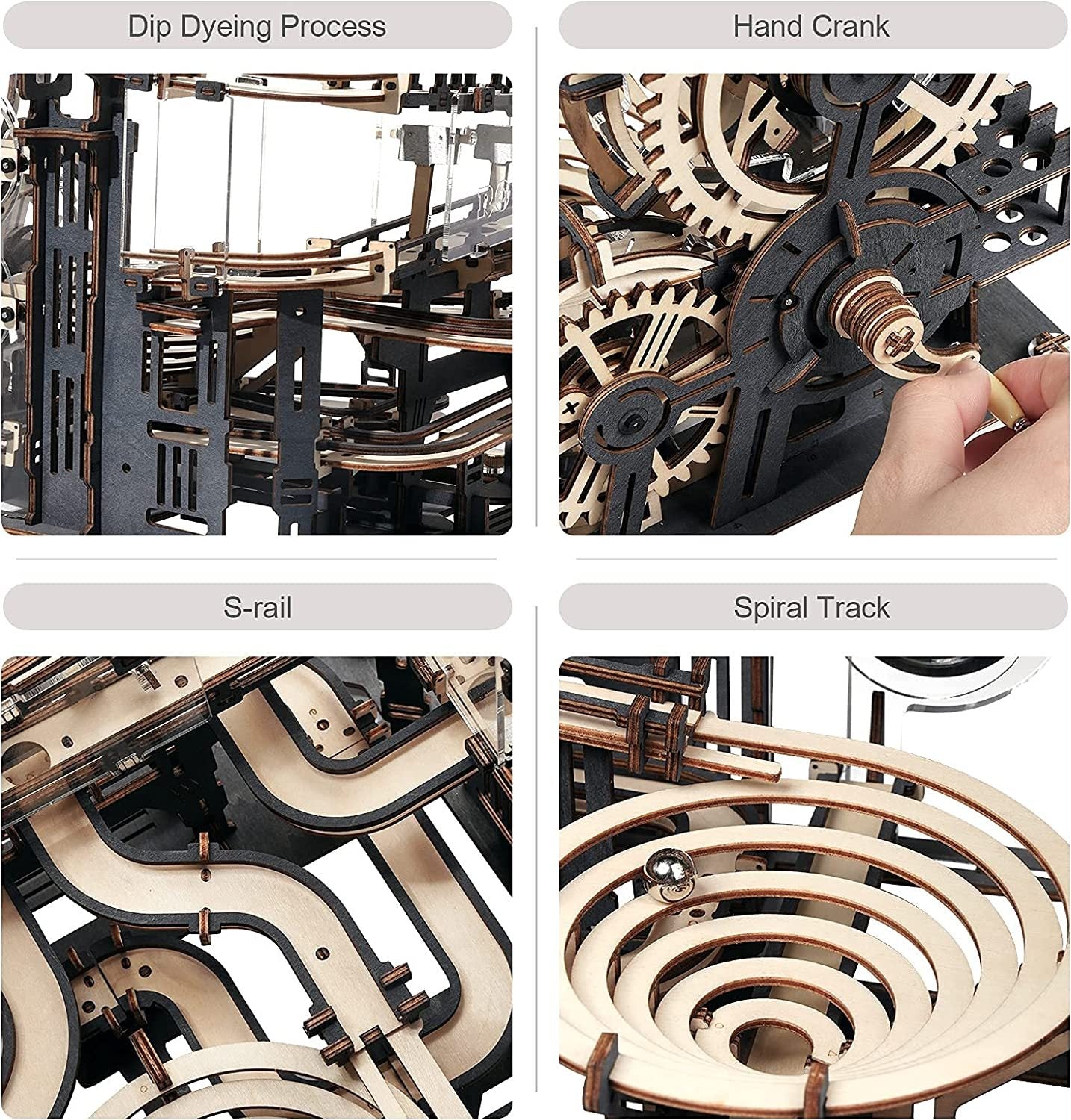 CraftAura Marble Night City Marble Run LGA01