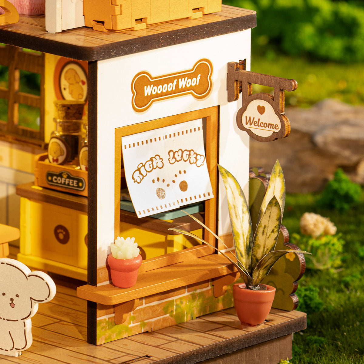 CraftAura Puppy's Cozy Villa DIY Miniature House DG169