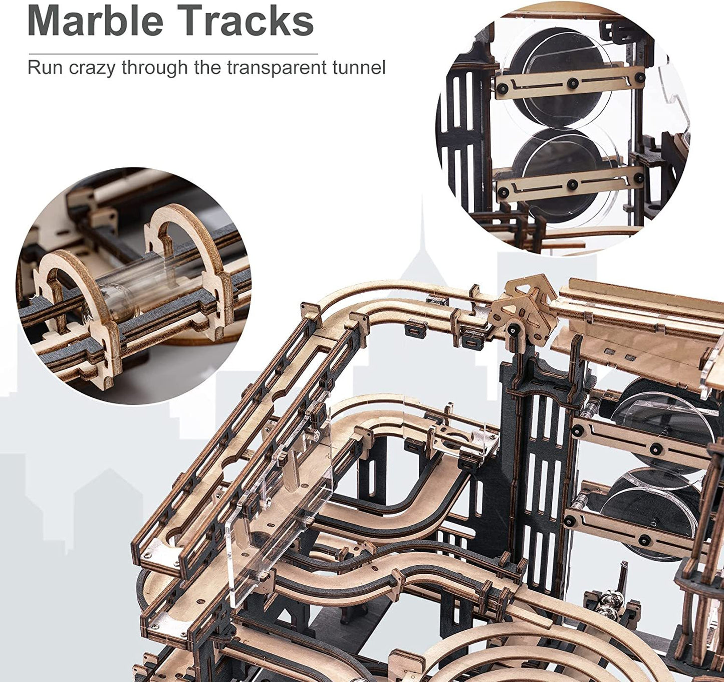 CraftAura Marble Night City Marble Run LGA01