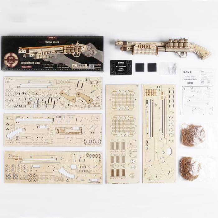 CraftAura Terminator M870 Justice Guard Gun LQ501
