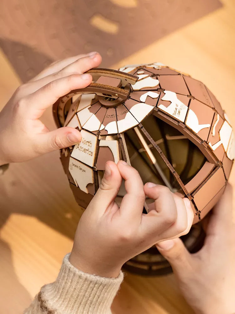 CraftAura Global Wonders 3D Wooden Puzzle TGM01