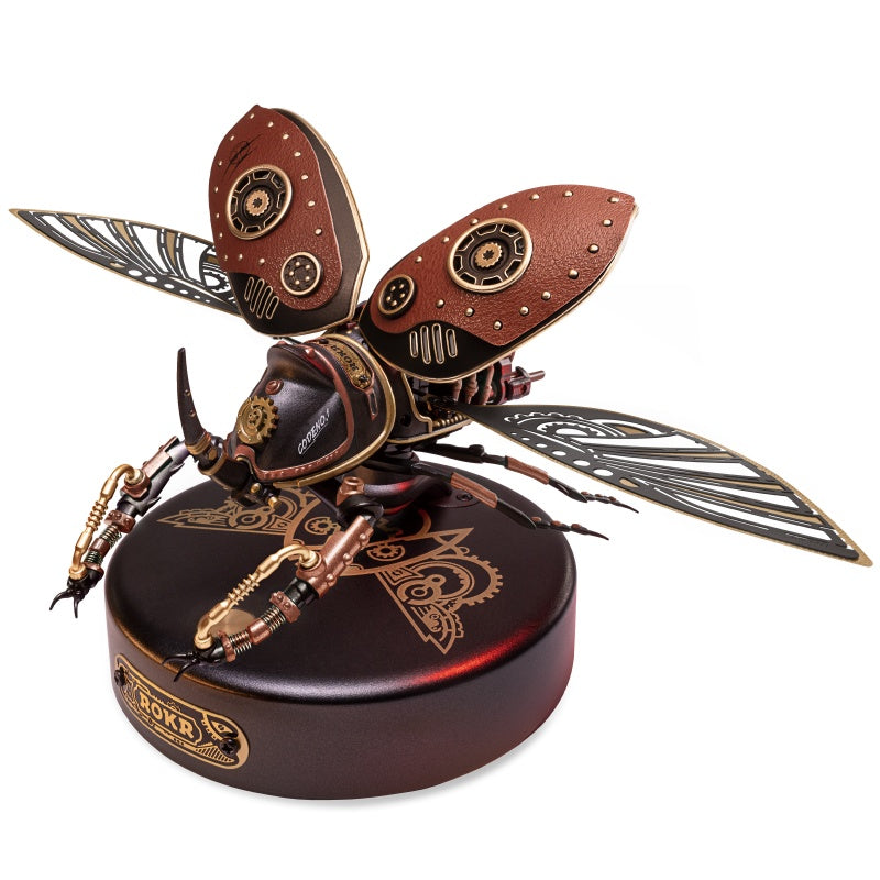 CraftAura Nashornkäfer-Modell DIY 3D-Puzzle MI01