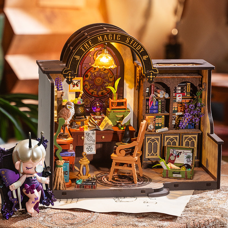 CraftAura The Magic Study DIY Miniature House DG166
