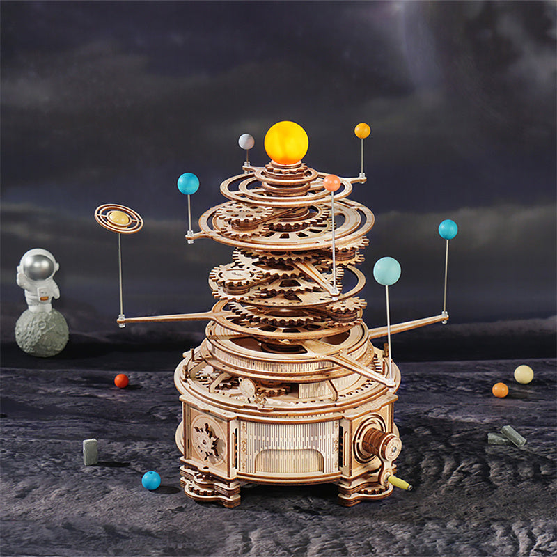 CraftAura Mechanical Orrery ST001 3D Wooden Puzzle