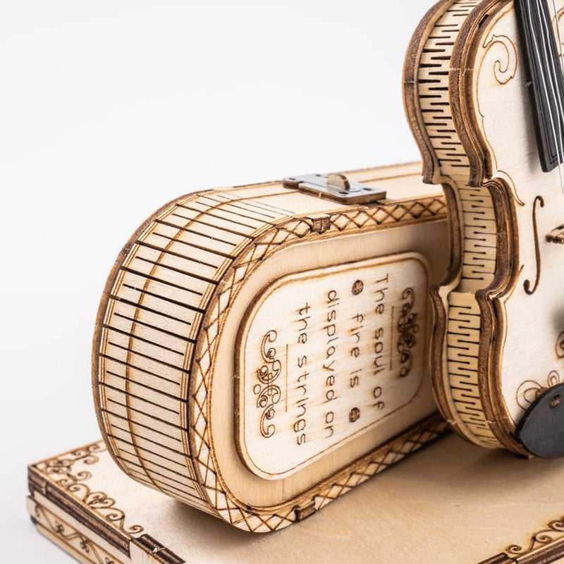 CraftAura Violin Capriccio Model 3D Wooden Puzzle TG604K