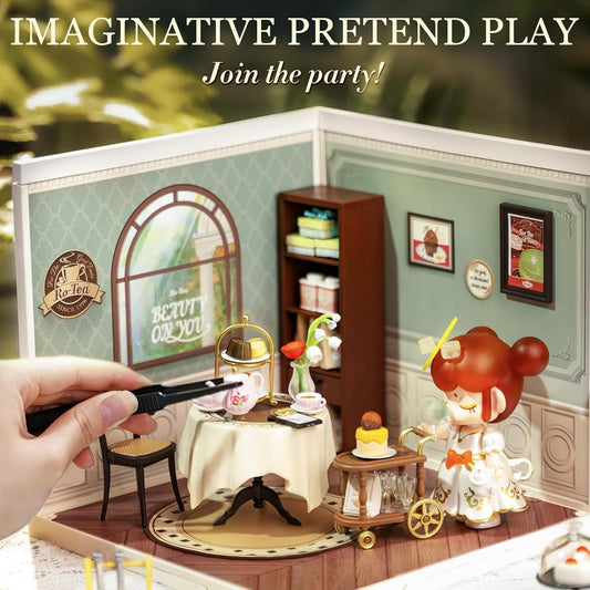 CraftAura Sweet Sips Tea DIY Miniature House DW011