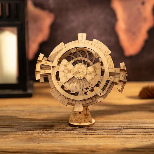 CraftAura Perpetual Calendar 3D Wooden Puzzle LK201