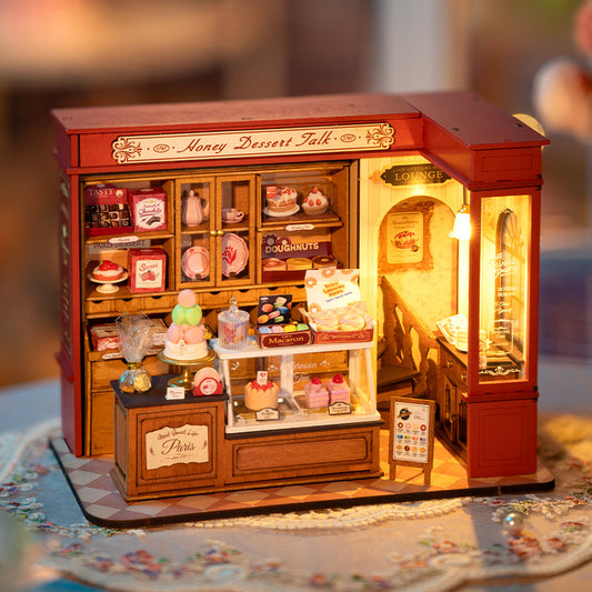 CraftAura Honey Dessert Talk DIY Miniature House DG168