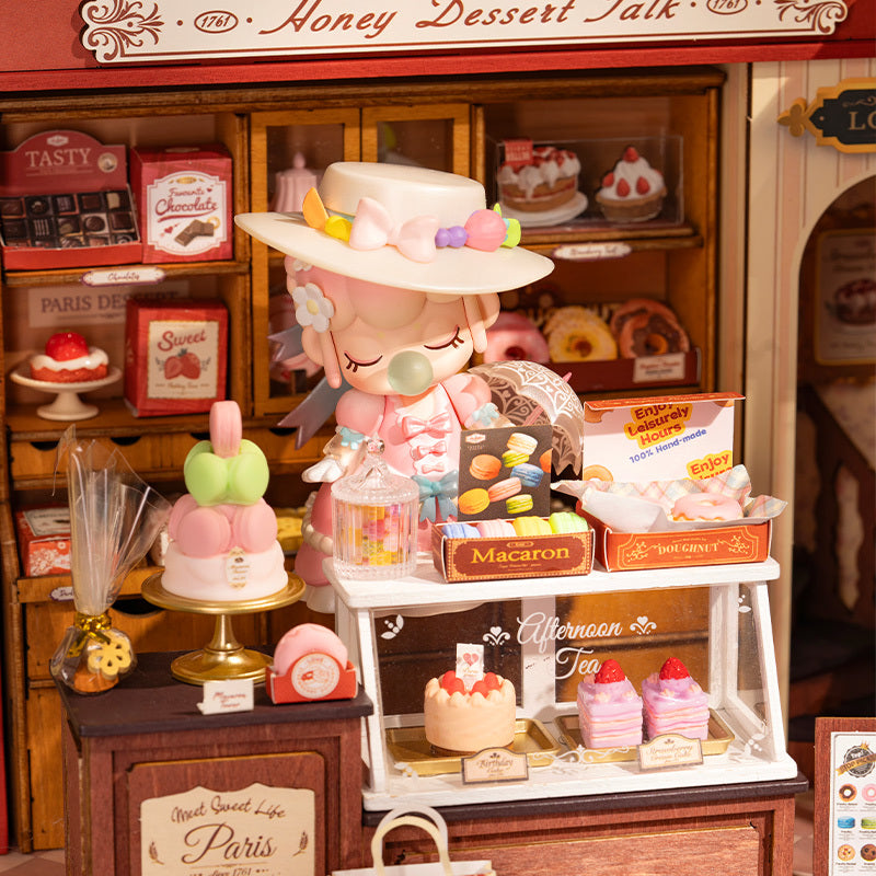 CraftAura Honey Dessert Talk DIY Miniature House DG168