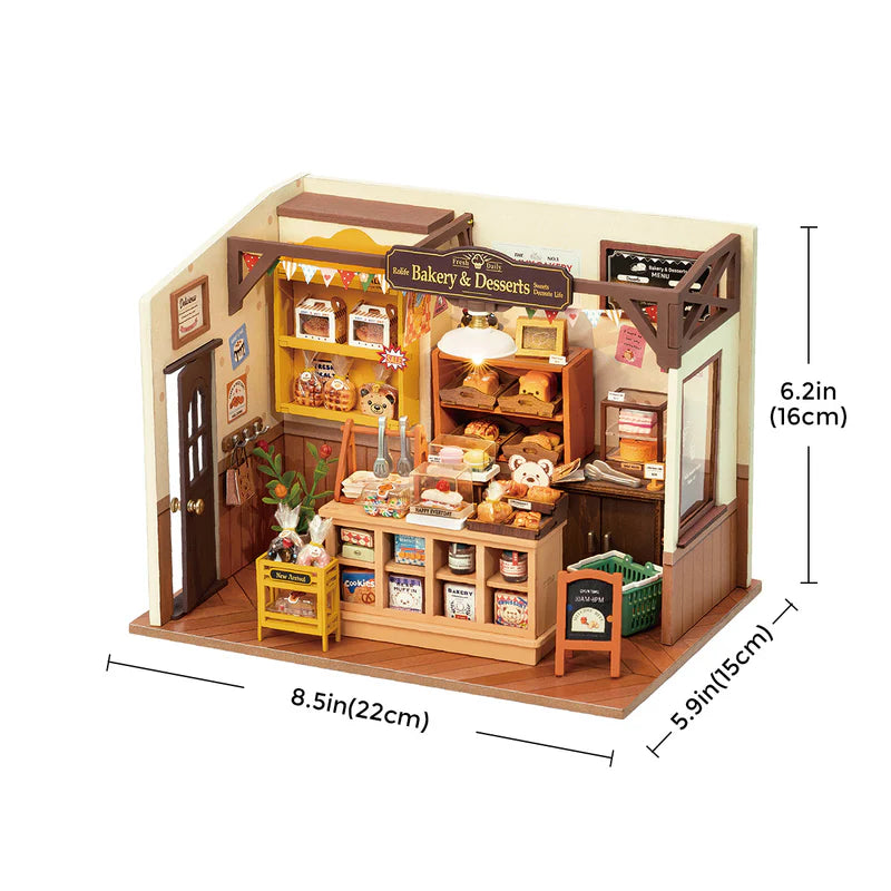 CraftAura Becka's Baking House DIY Miniature House Kit DG161