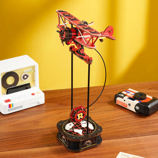 CraftAura Sky Captain Pendulum Balance Toy 3D Puzzle MCD01