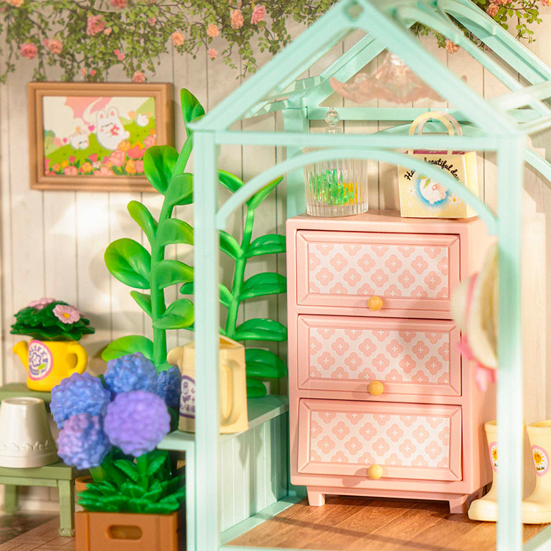 CraftAura Blooming Tea Garden DIY Miniature House DW013B