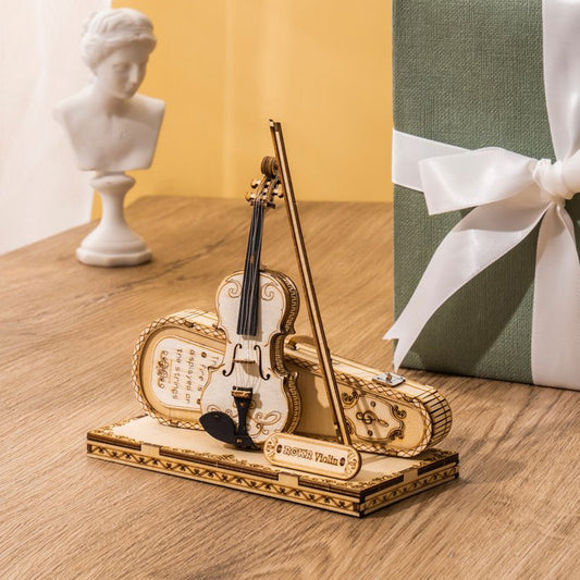 CraftAura Violin Capriccio Model 3D Wooden Puzzle TG604K
