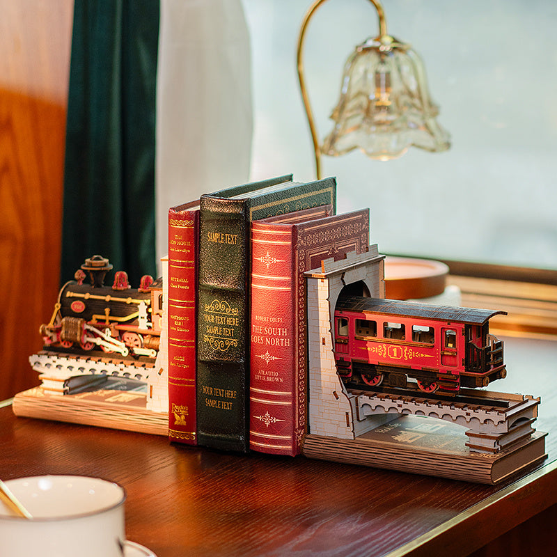 CraftAura Century Train DIY Book Nook TGE01