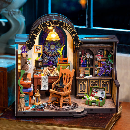 CraftAura The Magic Study DIY Miniature House DG166