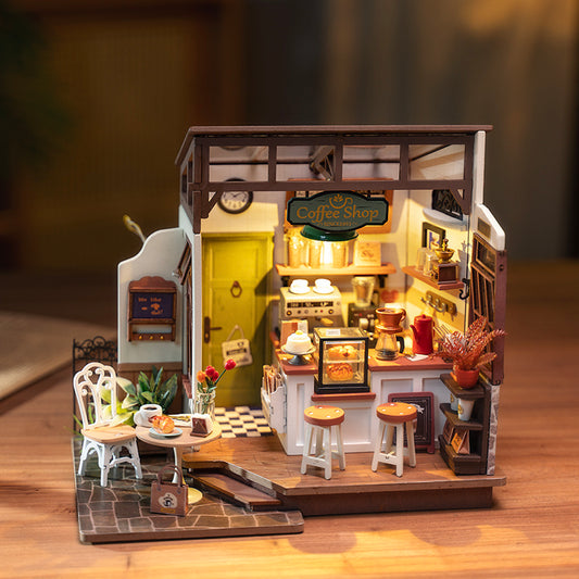 CraftAura Flavory Café Miniature House kit DG162