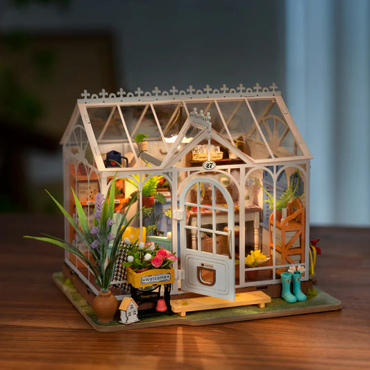 CraftAura Dreamy Garden House DIY Miniature House Kit DG163