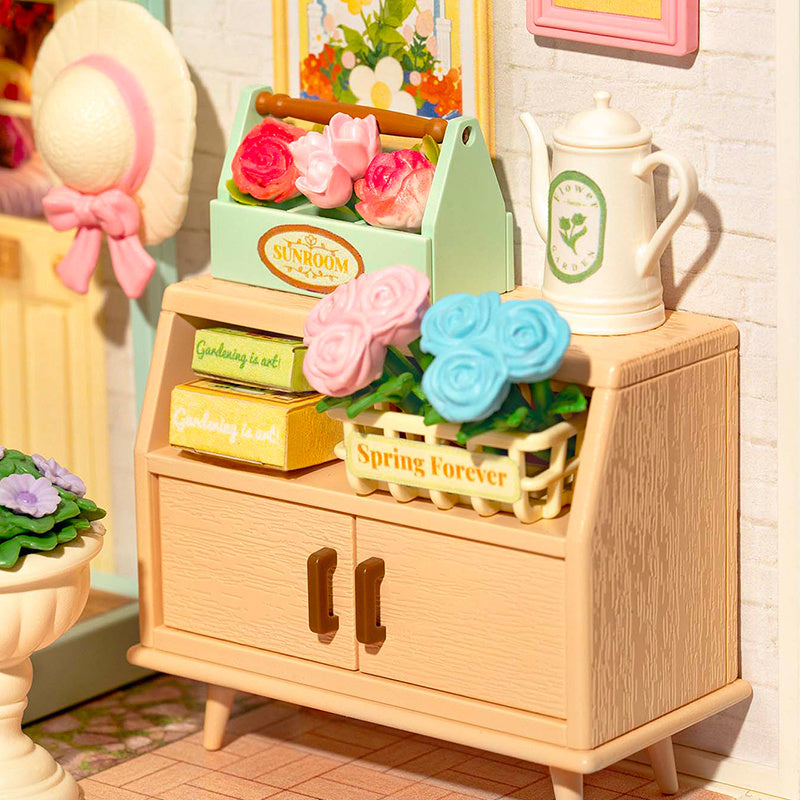 CraftAura Blooming Tea Garden DIY Miniature House DW013B