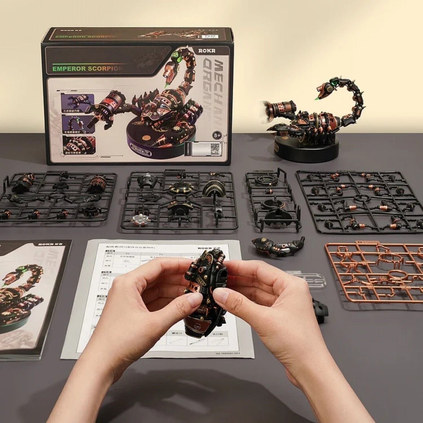 CraftAura Emperor Scorpion Model DIY 3D Puzzle MI04