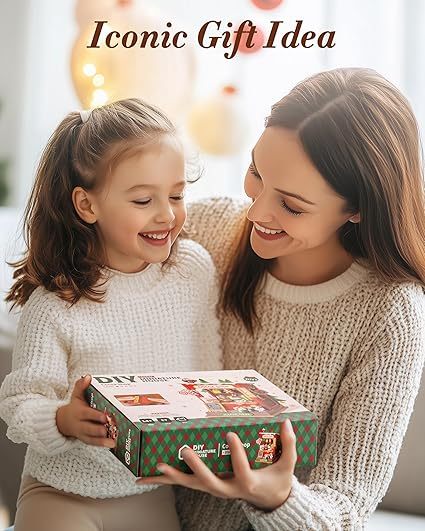 CraftAura Cocoa Shop DIY Miniature House DS042