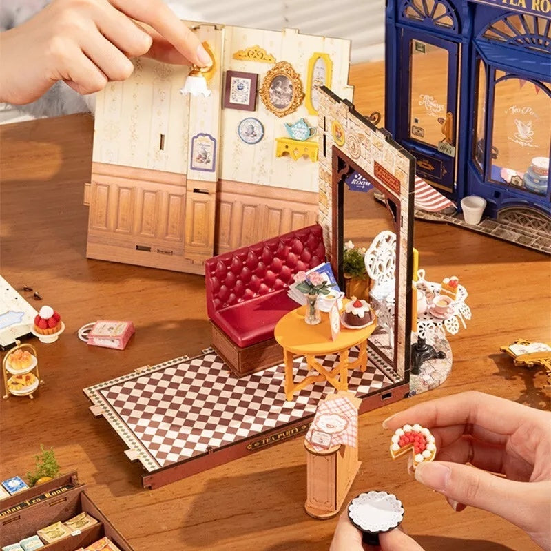 CraftAura Leisure Time Tea Room DIY Miniature House DG171