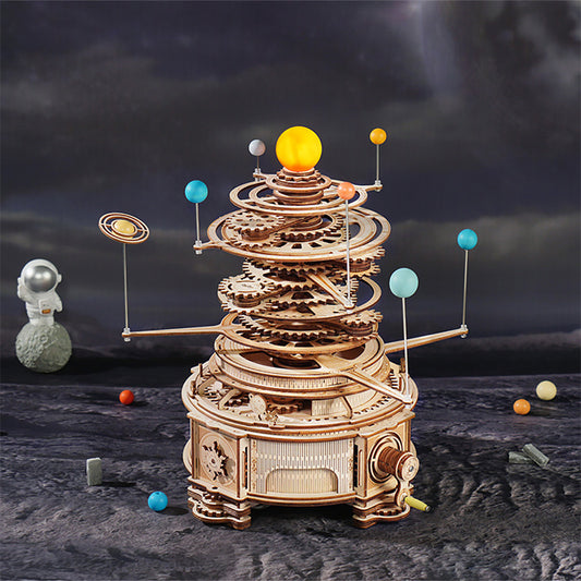 CraftAura Mechanical Orrery ST001 3D Wooden Puzzle